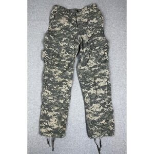 US Army ACU Pants Mens Small Regular Digital Camo Tactical Cargo Ripstop